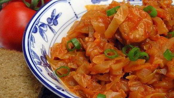 Рецепт Солянки из капусты в мультиварке