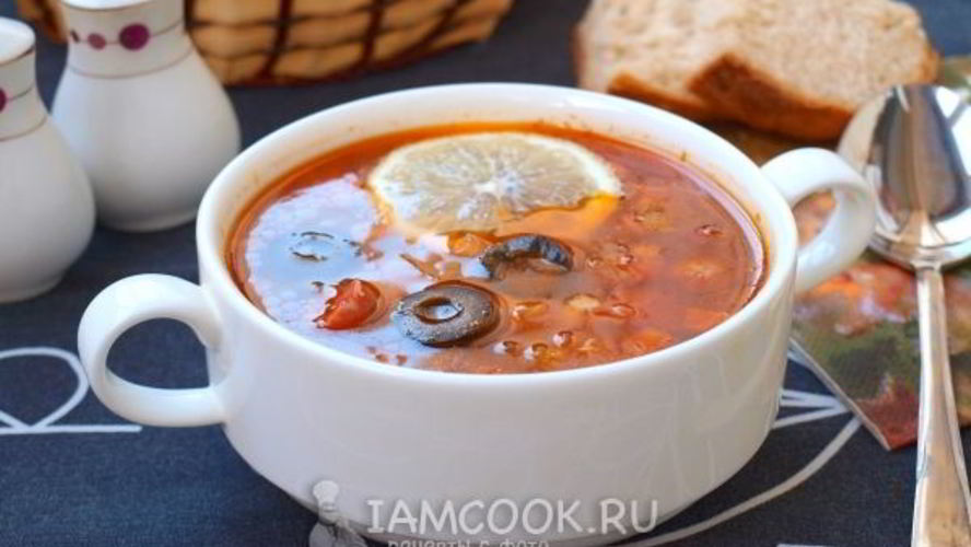 Рецепт солянки мясной