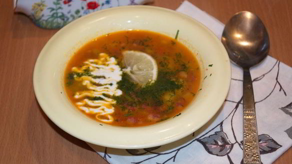 Рецепт Солянки с картошкой