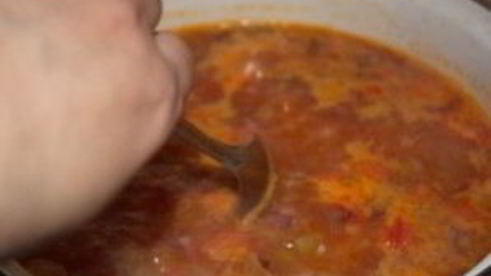 солянка с картошкой