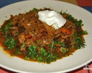 Солянка сборная в мультиварке