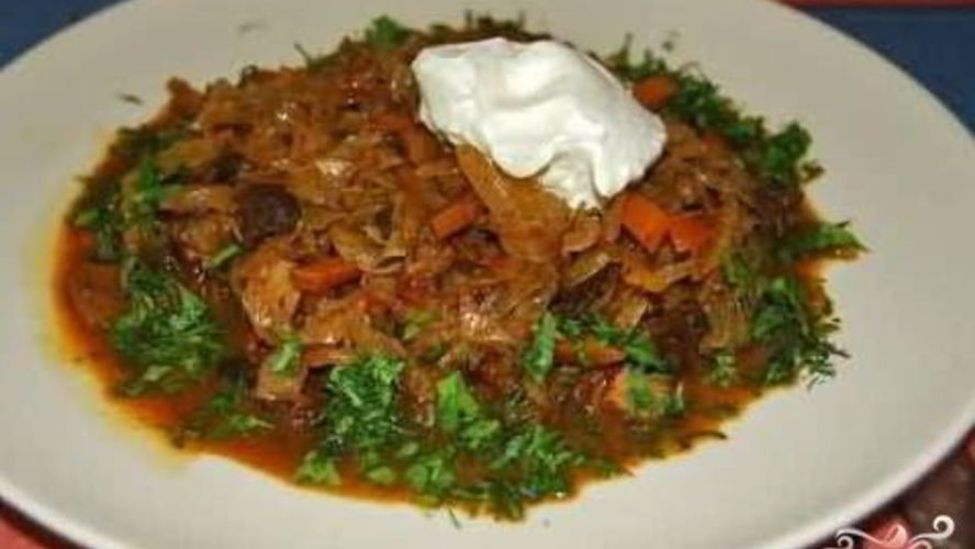 Рецепт солянки сборной в мультиварке