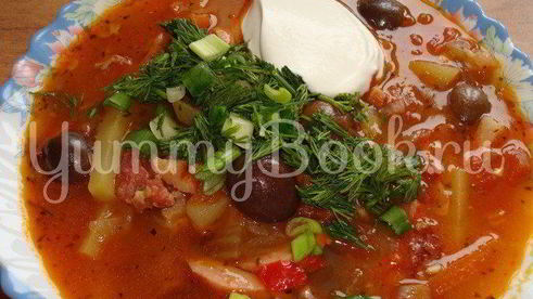 солянка в мультиварке