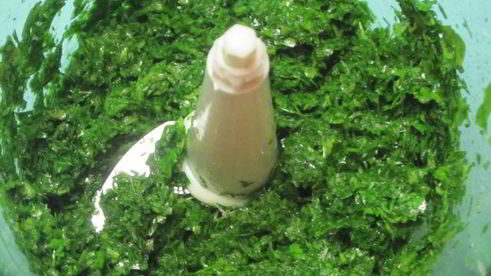 суп грибной с весенним хлебом