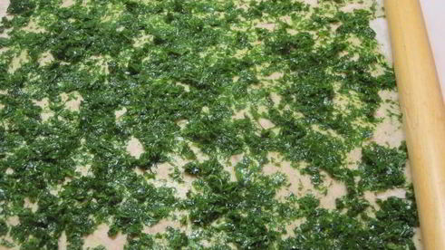 суп грибной с весенним хлебом