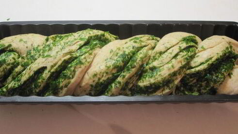 суп грибной с весенним хлебом