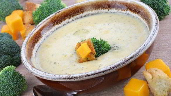 Рецепт Супа из брокколи и манго с имбирем