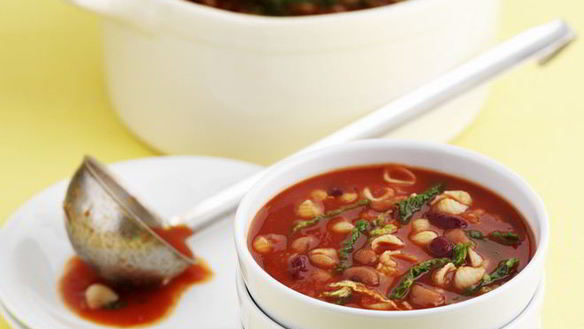 Рецепт Супа из консервированной фасоли