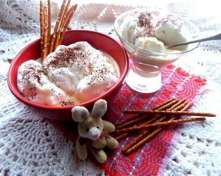 Суп-крем со снежками