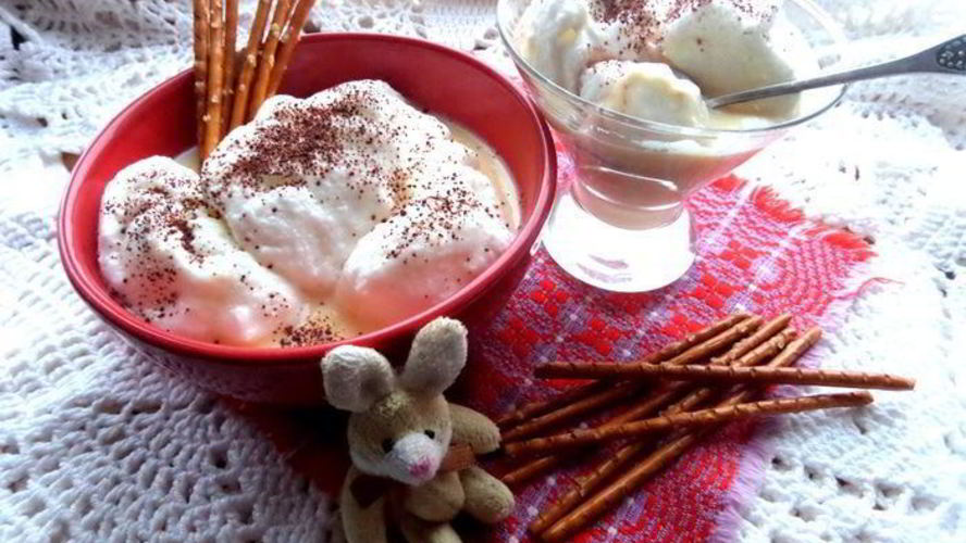 Рецепт супа-крема со снежками