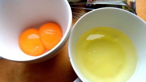 суп-крем со снежками