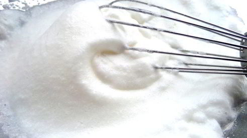 суп-крем со снежками