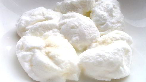 суп-крем со снежками