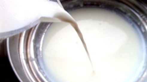 суп-крем со снежками