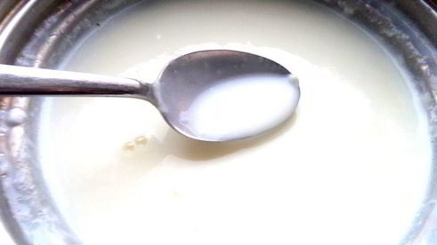 суп-крем со снежками