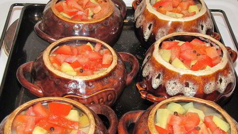 суп пити в горшочке