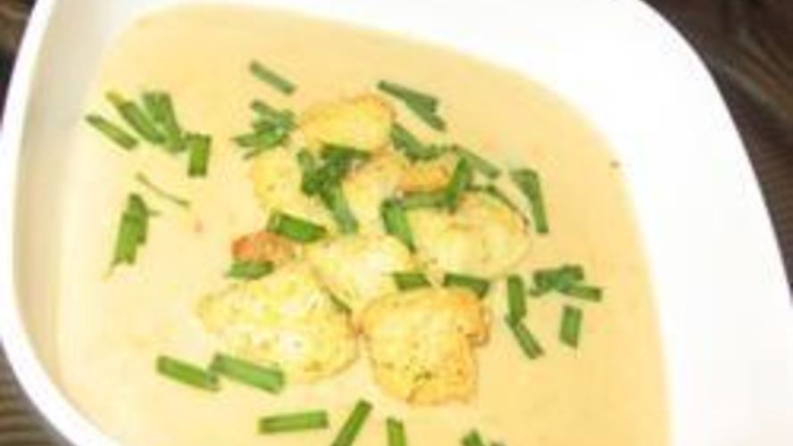 Рецепт чесночного супа пюре