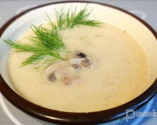 Грибной суп-пюре