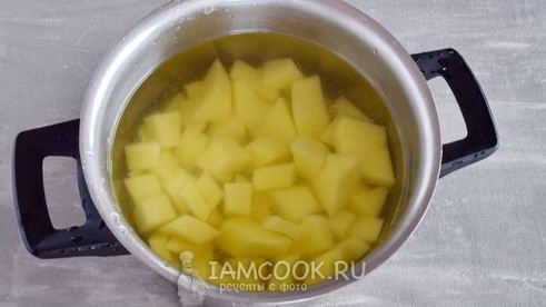 картофельный суп-пюре на сметане