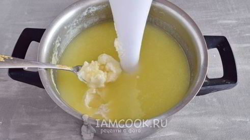 картофельный суп-пюре на сметане