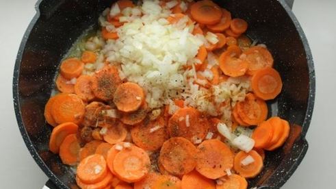 морковно-ананасовый суп-пюре с карри