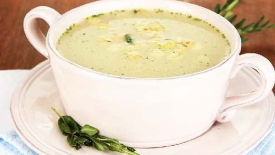 Рецепт нежного супа-пюре из курицы с грибами