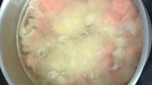 овощной суп-пюре с грибами