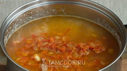 постный гороховый суп-пюре