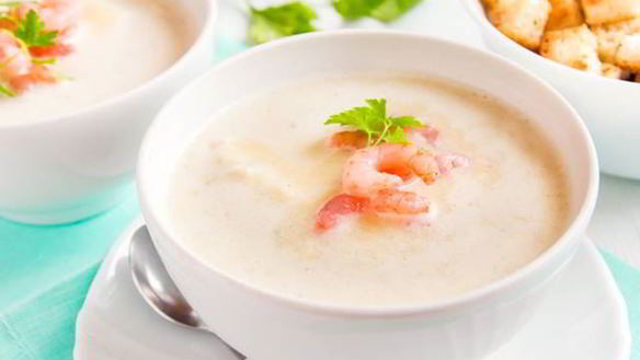 Рецепт Сливочного рыбного супа-пюре