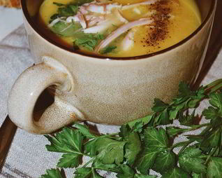 Согревающий осенний суп-пюре