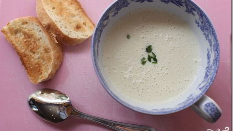 Рецепт супа-пюре чесночного