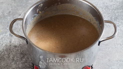 суп-пюре грибной со сливками