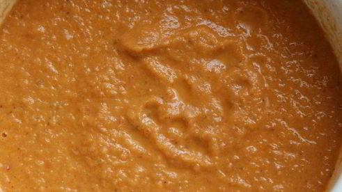 суп-пюре из баклажанов