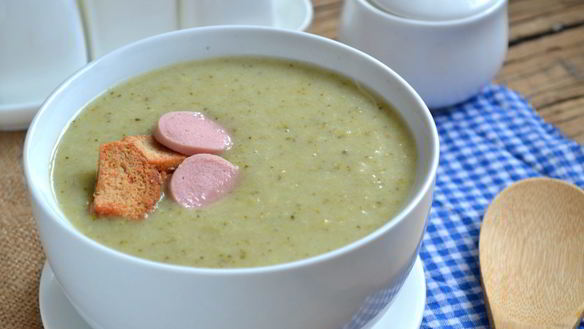 Рецепт Супа-пюре из брокколи со сливками