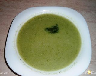 Суп-пюре из брокколи