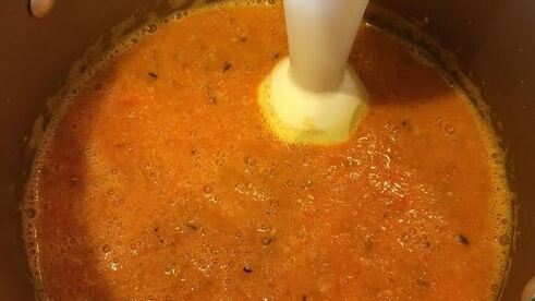 суп-пюре из чечевицы