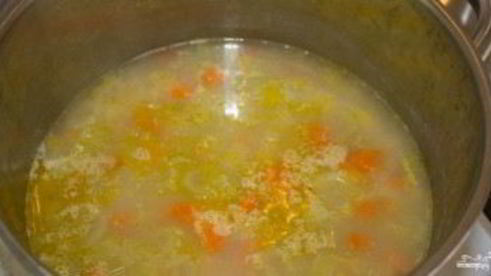 суп-пюре из фасоли