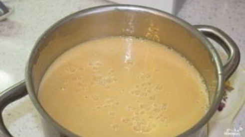 суп-пюре из фасоли