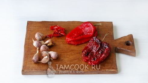 суп-пюре из печеных томатов