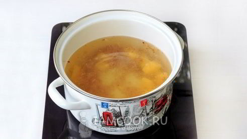 суп-пюре из печеных томатов