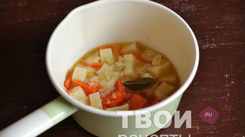 суп-пюре из сельдерея