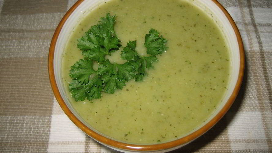 Рецепт супа-пюре из стручковой фасоли