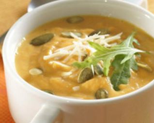 Суп-пюре из тыквы