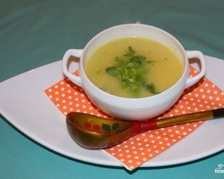 Суп-пюре картофельный с курицей