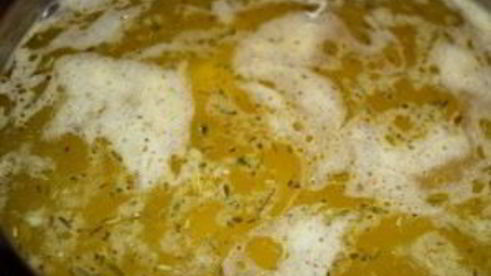 суп-пюре картофельный с курицей