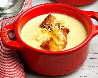 Суп-пюре сырный