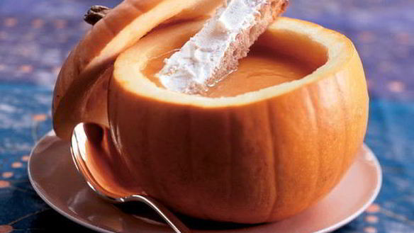 Рецепт Тыквенно-яблочного суп-пюре