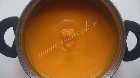 тыквенный суп-пюре с морковью