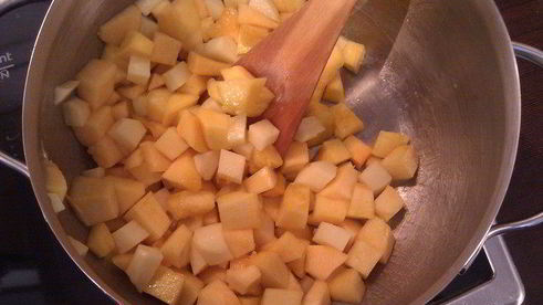 тыквенный суп-пюре с шафраном