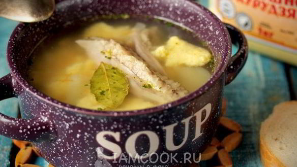 Рецепт Супа с индейкой и кукурузными облачками